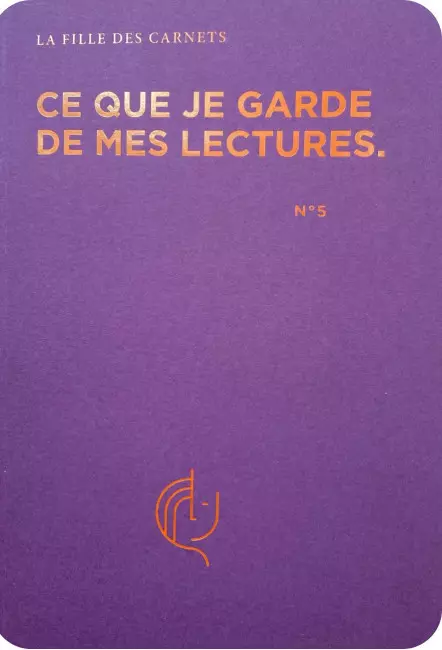 Ce que je garde de mes lectures - La fille des carnets