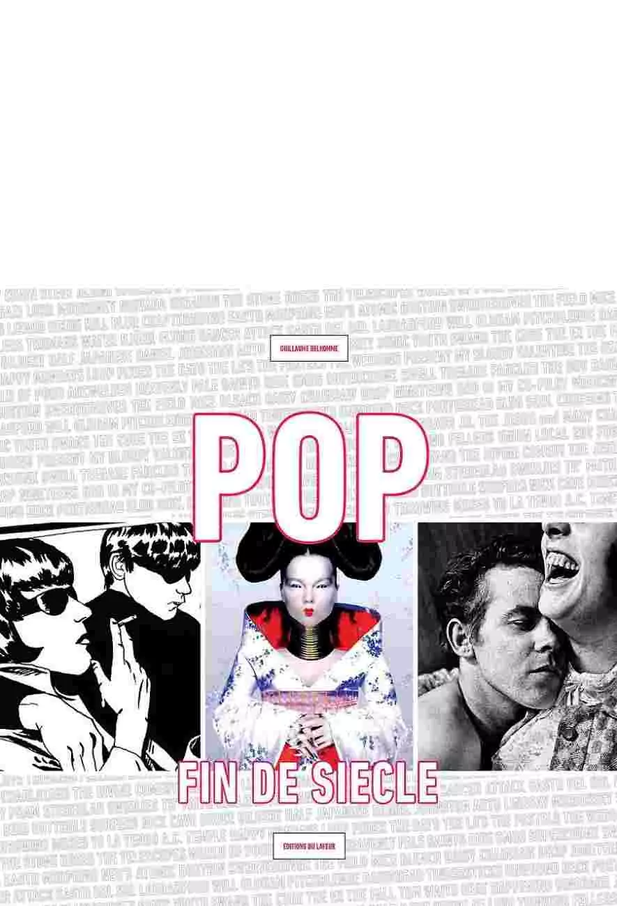 le beau-livre Pop - Fin de siècle - Éditions du Layeur - Guillaume Belhomme