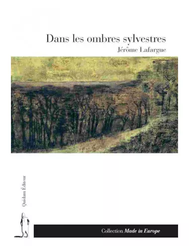 Le livre Dans les ombres sylvestres Quidam Jérôme Lafargue