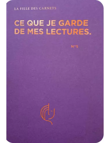 Ce que je garde de mes lectures - La fille des carnets