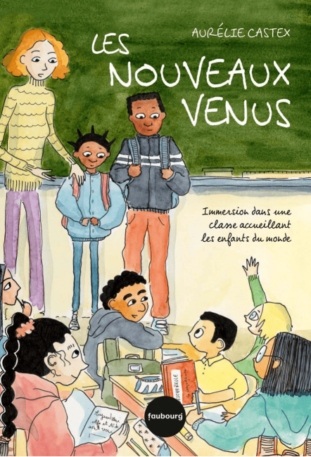 la BD Les Nouveaux Venus - Aurélie Castex - Éditions du Faubourg